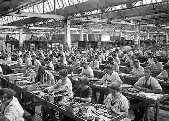 A Photograph Of A Cake Factory During The Industrial Revolution, Showcasing The Mechanized Production Of Cakes. Cake: A Global History (Edible)