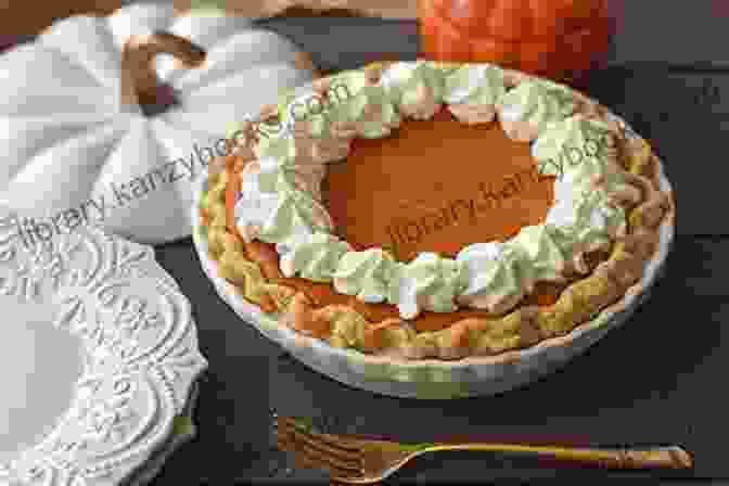 A Slice Of Freshly Baked Pumpkin Pie With A Dollop Of Whipped Cream Thanksgiving Cookbook 2024: Thanksgiving Day Usa