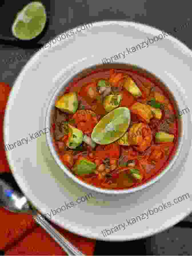 A Vibrant Image Of A Bowl Of Seafood Soup Garnished With Fresh Vegetables, Highlighting The Freshness And Nutritional Value Of The Dish. 185 Yummy Seafood Soup Recipes: A Yummy Seafood Soup Cookbook For Your Gathering