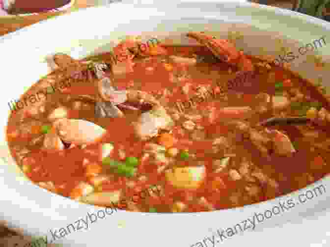 A Vibrant Image Of A Steaming Bowl Of Seafood Soup, Showcasing Fresh Mussels, Succulent Shrimp, And Tender Fish In A Rich Broth. 185 Yummy Seafood Soup Recipes: A Yummy Seafood Soup Cookbook For Your Gathering