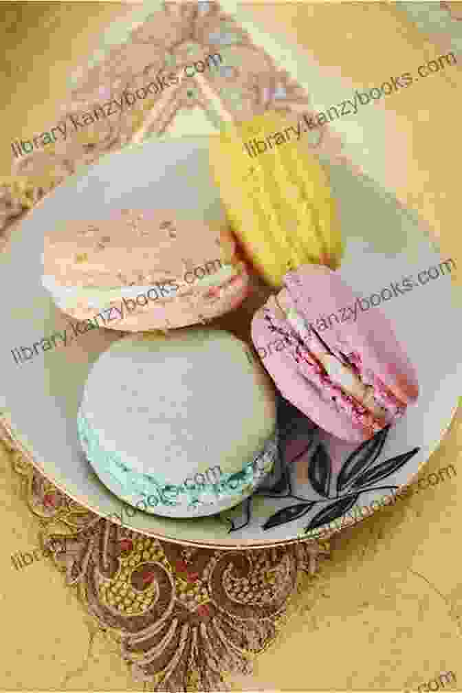 A Vibrant Spread Of Colorful Macarons, Each Adorned With A Unique Flavor And Delicate Piped Designs. Kitchen Stories Bake Rackers Part 2