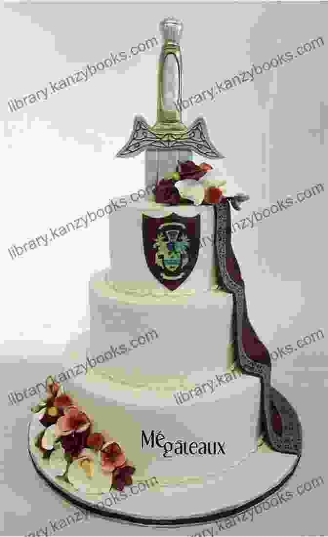 An Illustration Of A Lavish Medieval Wedding Cake, Adorned With Marzipan, Icing, And Intricate Decorations. Cake: A Global History (Edible)