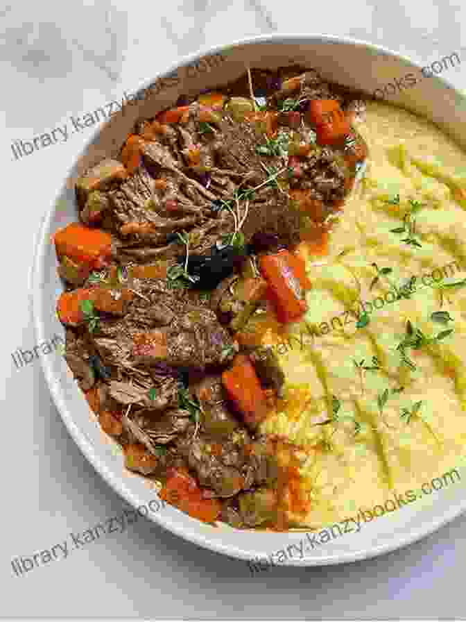 Braised Short Ribs With Creamy Polenta, Topped With Fresh Herbs Buffalo Wild Wings Recipes: Delicious Meals Without Going To The Restaurant