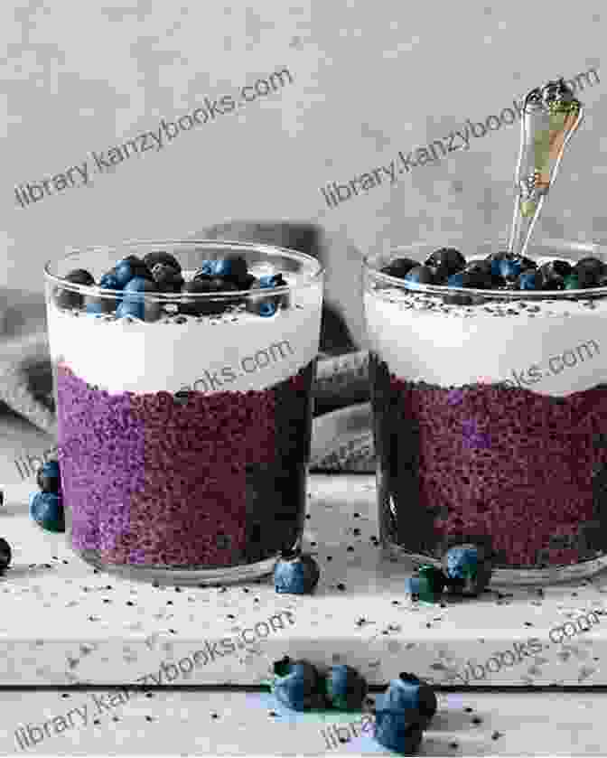 Chia Seed Pudding With Berries Raw Vegan Cookbook: Top 25 Delicious Dessert Recipes Plant Based Diet To Lose Weight For Beginners