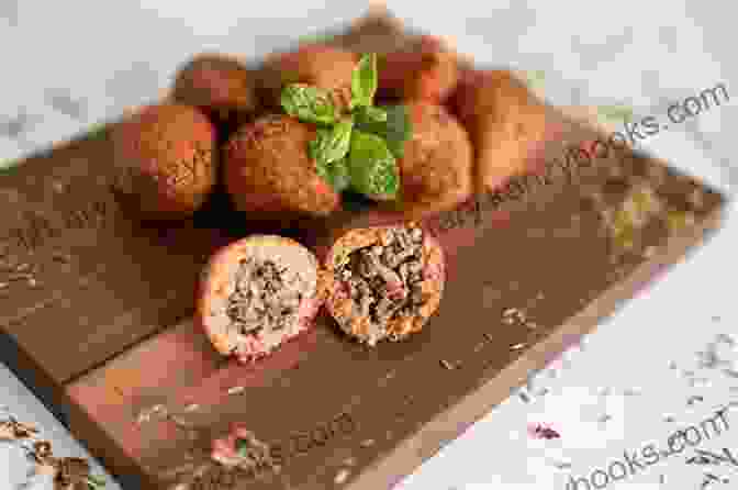 Crispy And Flavorful Kibbeh Filled With Ground Meat Lebanese Cuisine: Guide To Traditional Lebanese Cuisine: Lebanese Sweets And Desserts