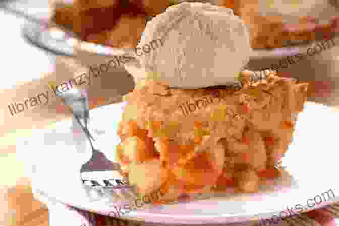 Crispy Apple Pie Served With A Scoop Of Vanilla Ice Cream Using Air Fryer: Simple Easy Recipes For Your Crispy Mood