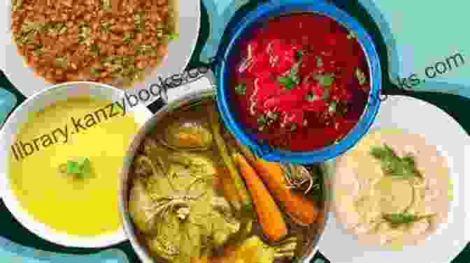 Family Enjoying Jewish Soup Together The Short Of Jewish Recipes: Soups And Stews