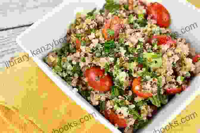 Fresh And Tangy Tabbouleh Salad Lebanese Cuisine: Guide To Traditional Lebanese Cuisine: Lebanese Sweets And Desserts