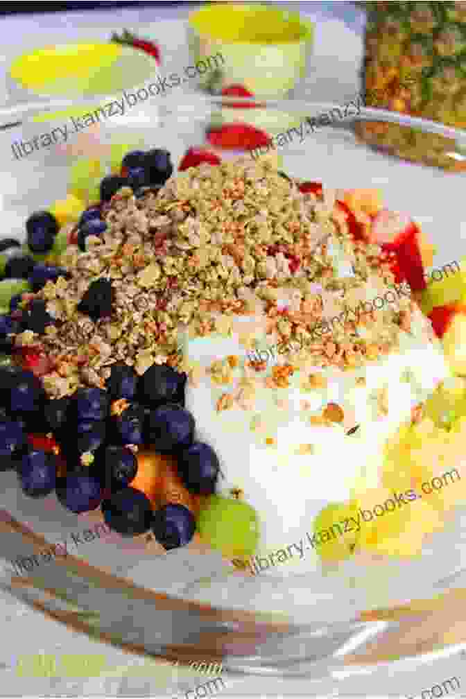 Fruit Salad With Yogurt And Granola DASH DIET COOKBOOK: Recipes To Help Lower Blood Pressure And Weight Loss Fast More Than 100 Healthy And Delicious Dash Diet Recipes For Breakfast Main Dish Snacks Dips Smoothies And Soups