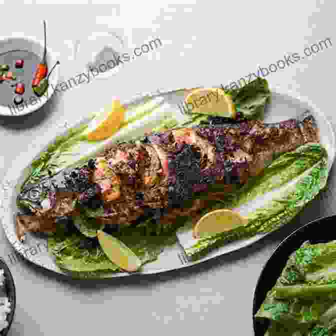 Image Of A Festive Table Setting With A Grilled Whole Fish As The Centerpiece Make Healthy And Easy By Grilling: Mastering The Art In Grilling: The Works Grill Cookbook