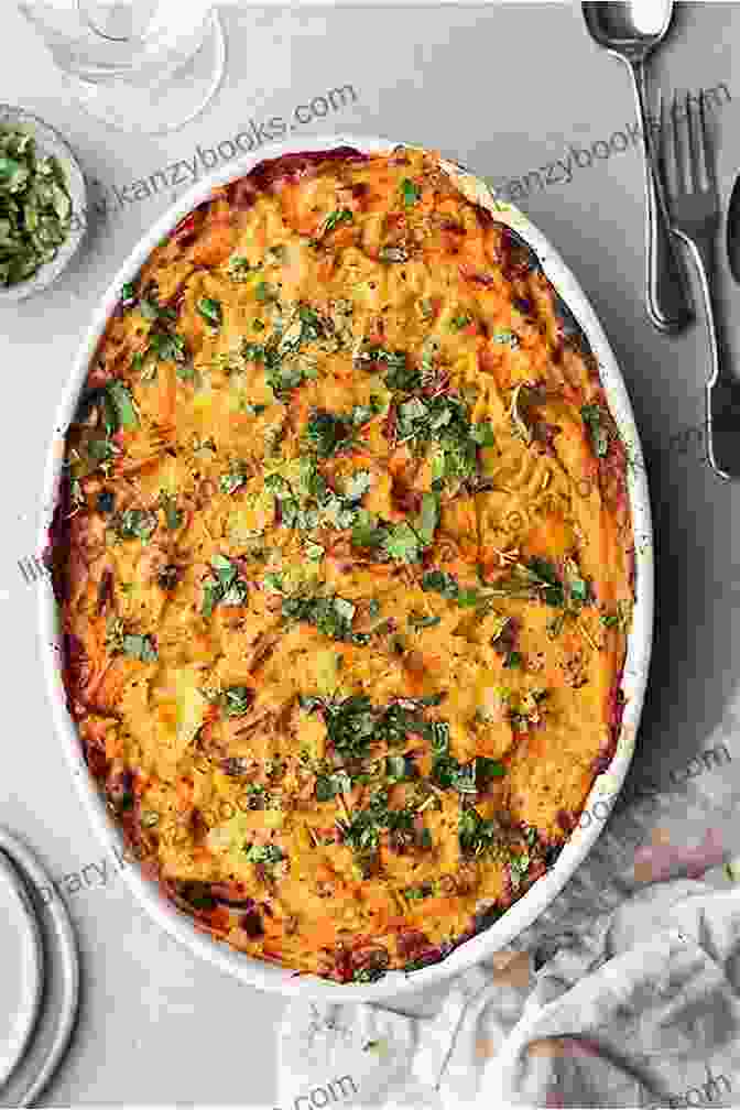 Lentil Shepherd's Pie With Sweet Potato Topping DASH DIET COOKBOOK: Recipes To Help Lower Blood Pressure And Weight Loss Fast More Than 100 Healthy And Delicious Dash Diet Recipes For Breakfast Main Dish Snacks Dips Smoothies And Soups