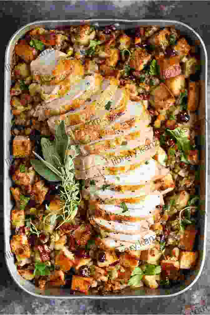 Roasted Turkey With A Cranberry And Herb Stuffing America S Best Harvest Pies: Apple Pumpkin Berry And More