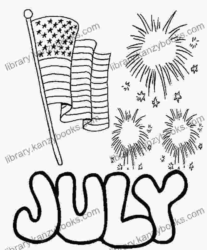 The Children About The Fourth Of July In Color Book Cover The Children S About The Fourth Of July In Color