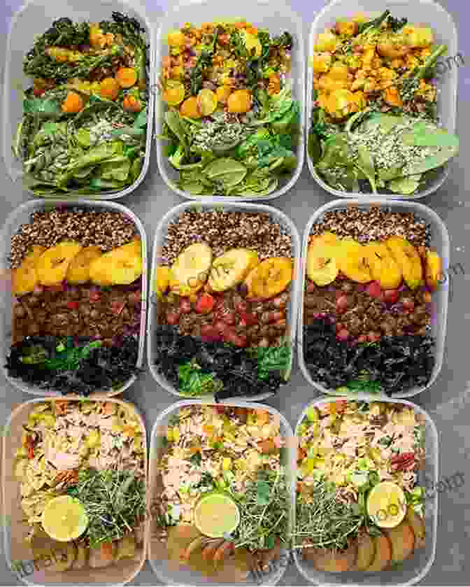 Vibrant Display Of Prepped Vegan Meals In Reusable Containers The Ultimate Guide To Vegan Plan Prep Cookbook #2024: The Ultimate Guide To Cookbook With Healthy Wholesome Quick Easy Plant Based